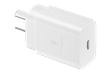 Adaptador Samsung de carga rápida USB-C 15W Blanco sin cable