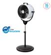 Ventilador de Pie Liliana 16" 3 Aspas de Aluminio Gris 