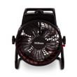 Turbo Ventilador Liliana 10" 5 Aspas de Aluminio Rojo 