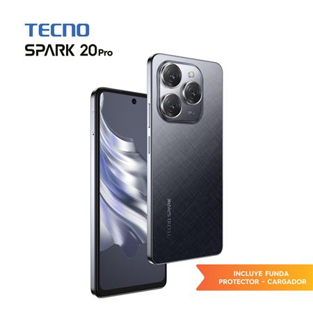 Celular Tecno Spark 20 PRO 256/8GB Moonlit Black