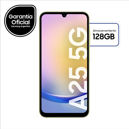 Celular Samsung Galaxy A25 5G 128/6GB Yellow