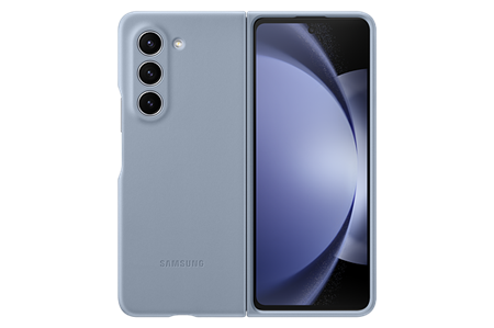 Funda Cuero ecológico Samsung Galaxy Z Fold5 Blue 