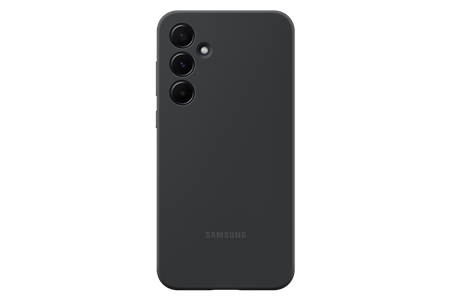 Funda de silicona para Samsung Galaxy A55 Negro