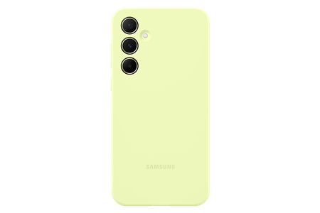 Funda de silicona para Samsung Galaxy A55 Verde Lima