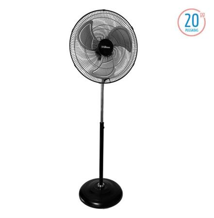 Ventilador de Pie Liliana 20" 3 aspas Metal Negro